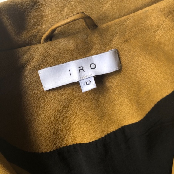 NEW, Never worn, IRO Asheville Leather Moto Jacket - Picture 4 of 13